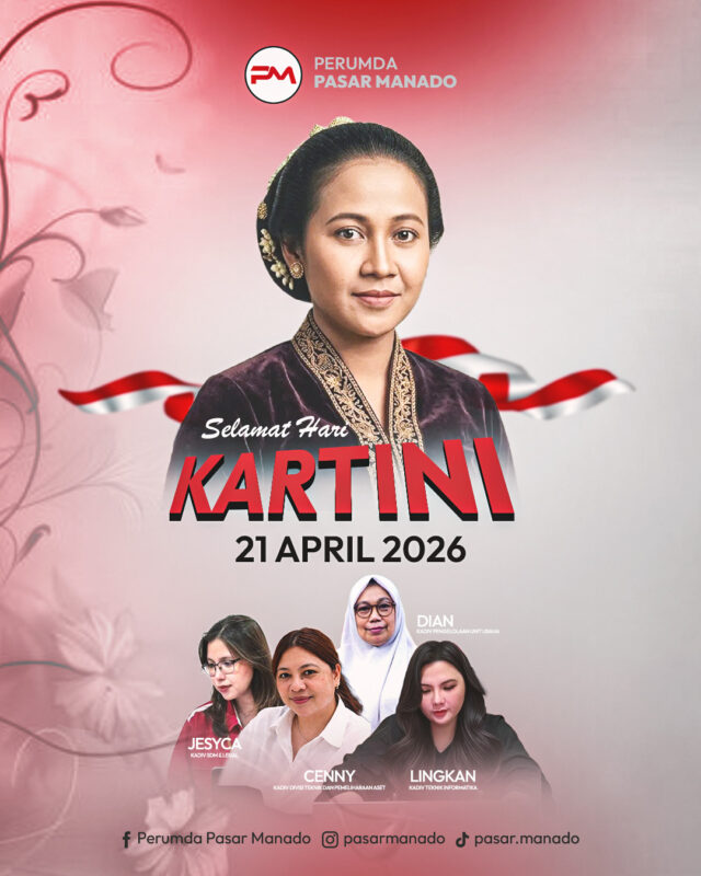 hari kartini perumda pasar manado