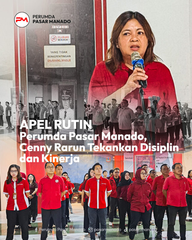 apel pagi perumda pasar manado