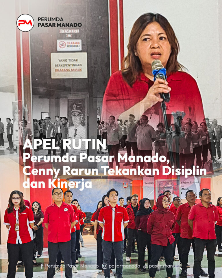 apel pagi perumda pasar manado