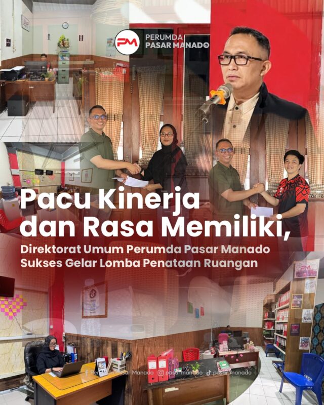 lomba penataan ruangan perumda pasar manado
