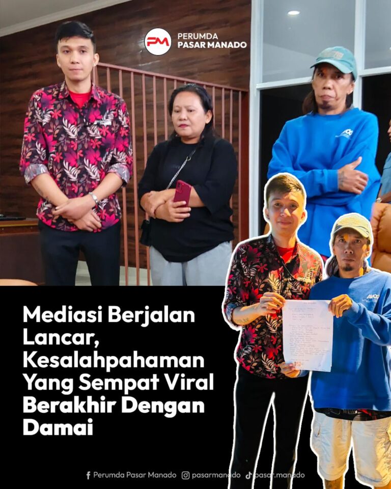 Perumda Pasar Manado selesaikan kesalahpahaman