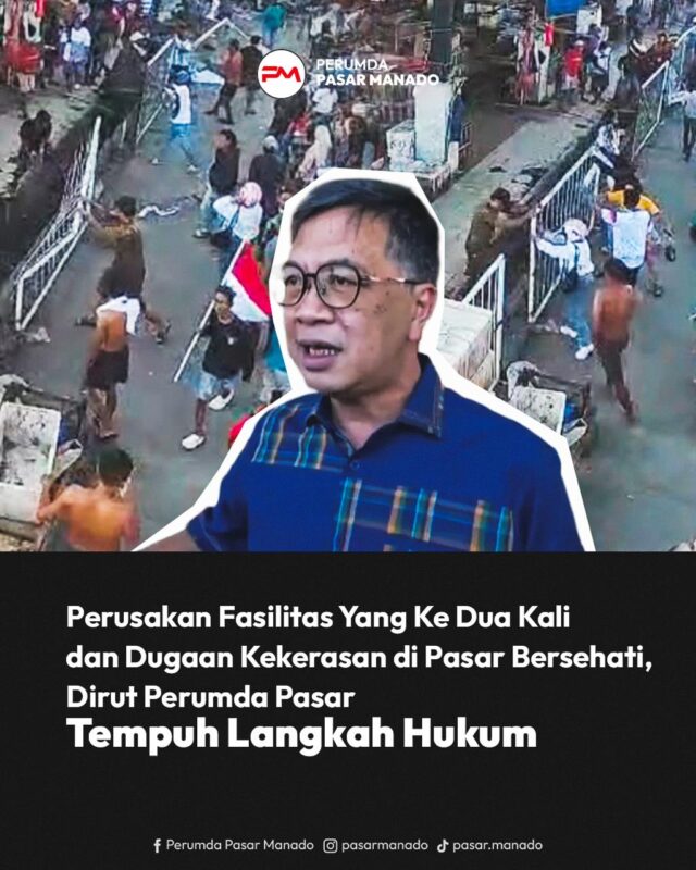 Perumda Pasar Manado tempuh langkah hukum