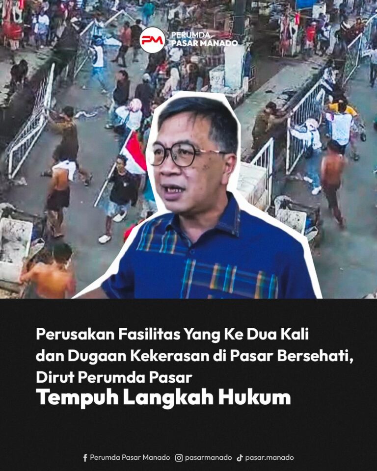 Perumda Pasar Manado tempuh langkah hukum