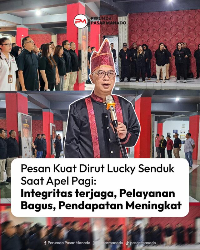 apel perdana perumda pasar manado