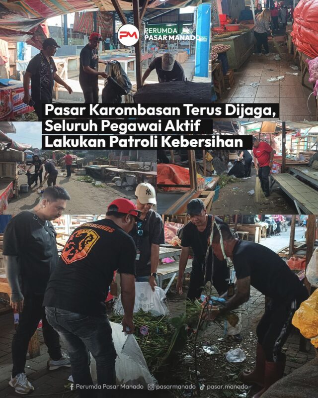 Patroli Kebersihan Pasar Pinasungkulan