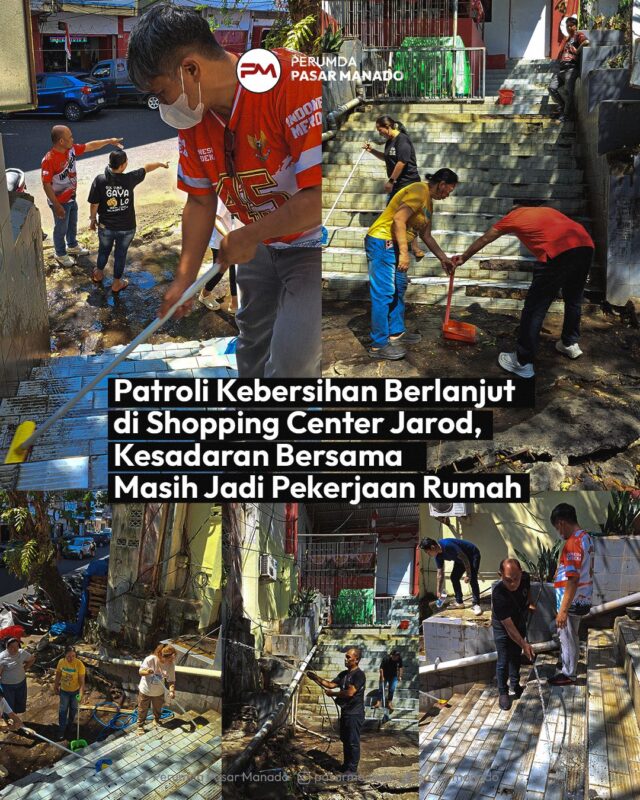 Patroli Kebersihan Shopping Center Jarod