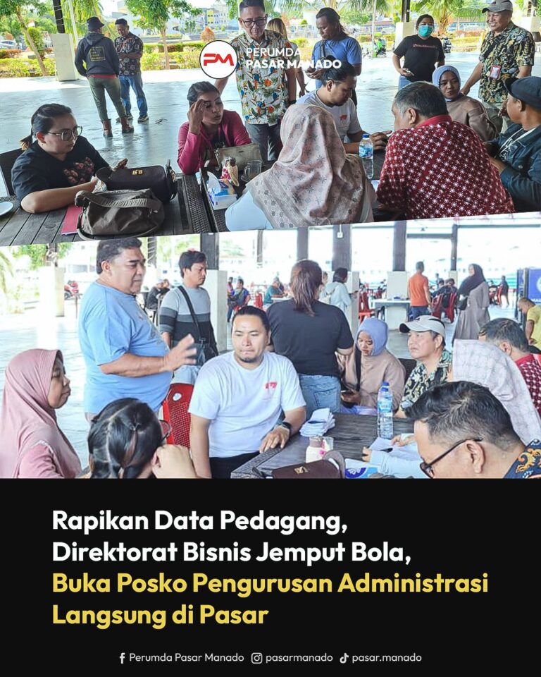 pendataan pedagang bongkar muat