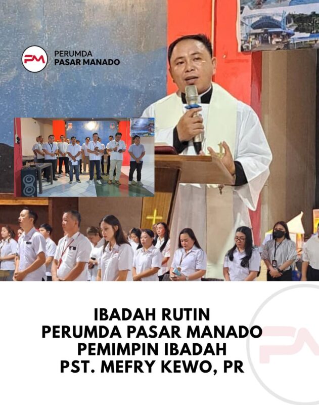 ibadah oikumene Perumda Pasar Manado